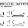 Mustad Xtra Strong Roundhead Size: 12/0, Weight: 35 G - 2 Pcs