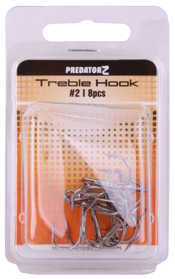 Predator-Z Treble Hook #12 10pcs 2 Predator-Z Treble Hook #12 10pcs – Bild 2