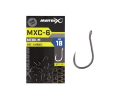 Matrix MXC-6 Barbless Eyed Witvishaken (10st) Maat 14 -Velo Feuer Verkäufe 07e85574fe85db5e