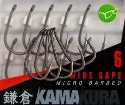 Korda Kamakura Wide Gape Hooks Size 4(10pcs)