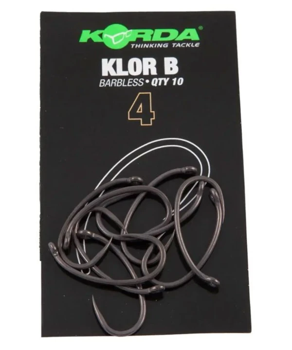 Korda Klor Barbless Haken Size 8 1 Korda Klor Barbless Haken Size 8