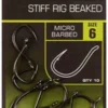 Fox Carp Hooks Stiff Rig Beaked #4