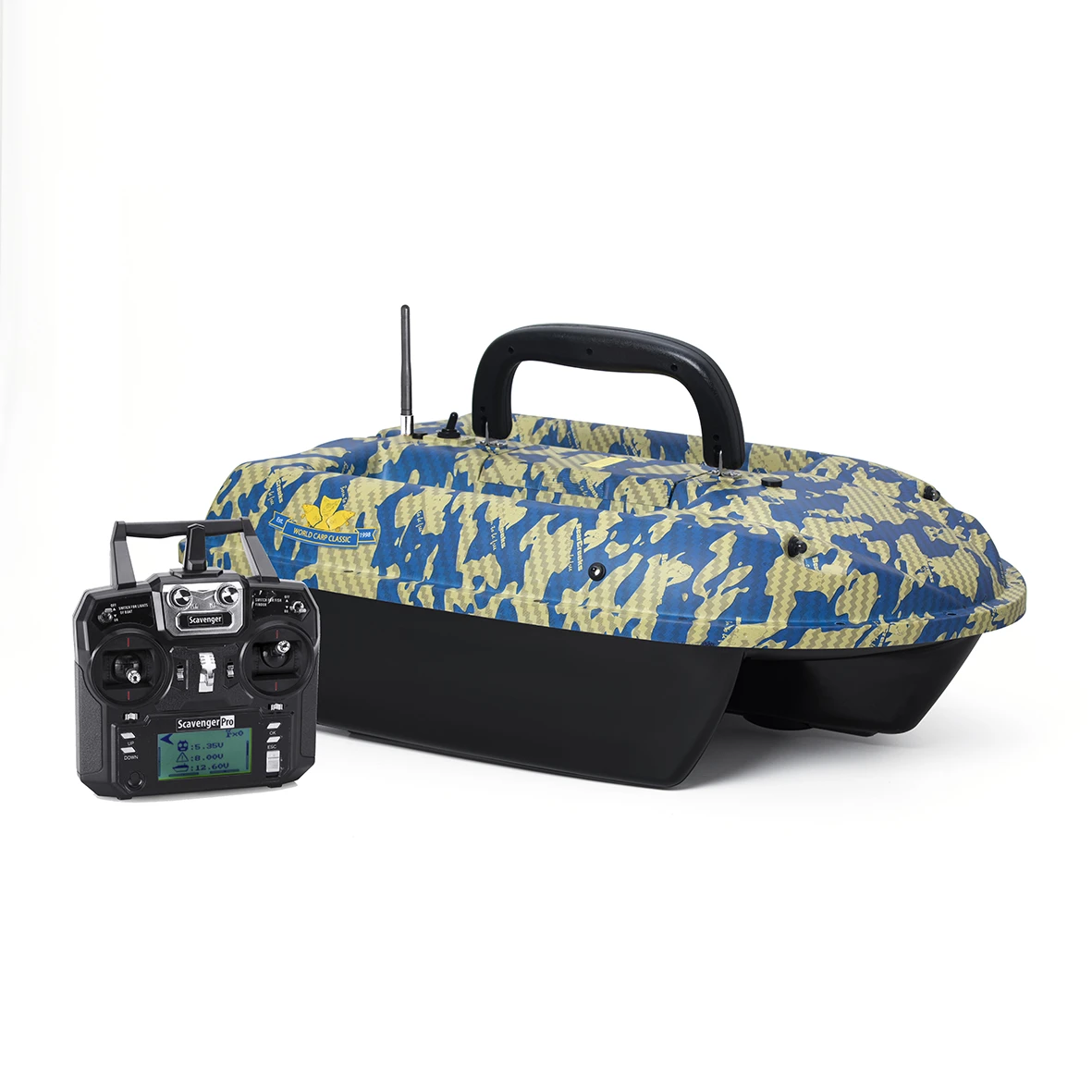 BearCreeks Scavenger Pro Bait Boat Lithium 5.8GHz Camou + GPS-Autopilot 1 BearCreeks Scavenger Pro Bait Boat Lithium 5.8GHz Camou + GPS-Autopilot