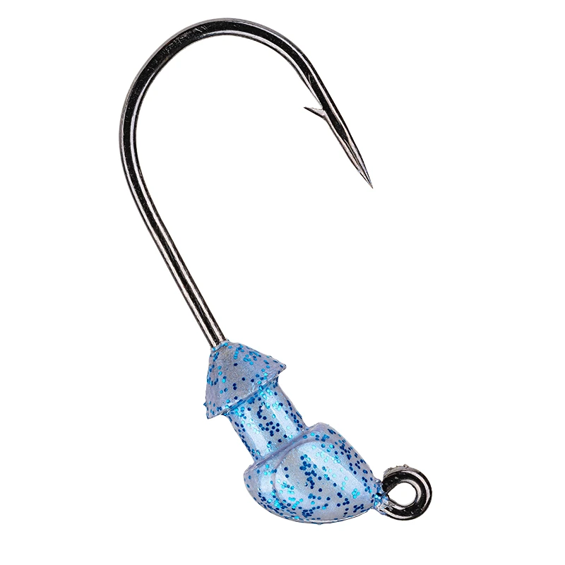 Strike King Baby Squadron Swimbait Jig Head 3,5gr Blue Glimmer (3 Stuks) 1 Strike King Baby Squadron Swimbait Jig Head 3,5gr Blue Glimmer (3 Stuks)