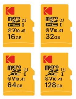Kodak MicroSDXC 128GB Class10 U1 V10 W/adapter