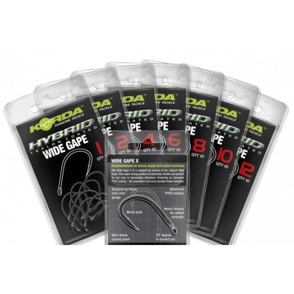 Korda Wide Gape Hook Size 12 2 Korda Wide Gape Hook Size 12 – Bild 2