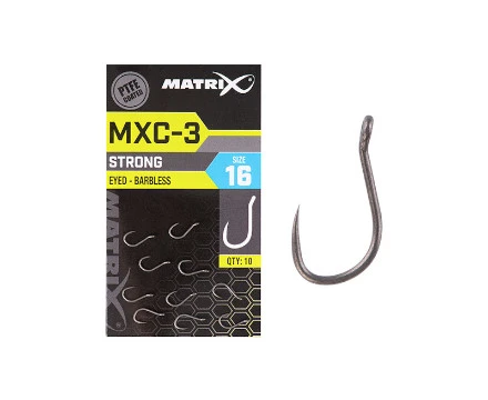 Matrix MXC-3 Barbless Eyed Witvishaken (10st) Maat 12 5 Matrix MXC-3 Barbless Eyed Witvishaken (10st) Maat 12 – Bild 5