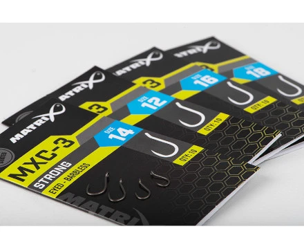 Matrix MXC-3 Barbless Eyed Witvishaken (10st) Maat 12 3 Matrix MXC-3 Barbless Eyed Witvishaken (10st) Maat 12 – Bild 3