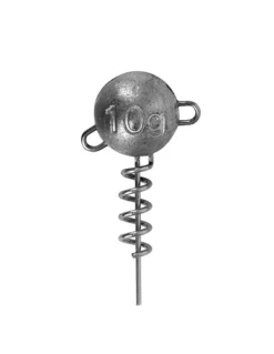 Fox Rage Corkscrew Round Jig Heads 10g X 3pc