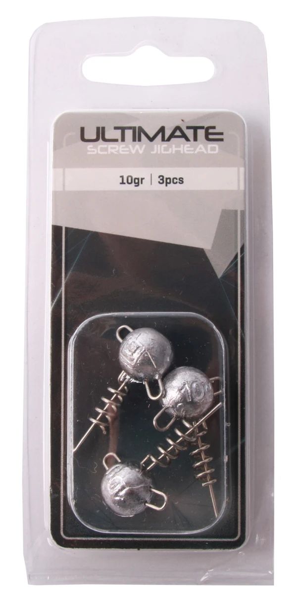 Ultimate Screw Jighead 10gr / 3pcs 5 Ultimate Screw Jighead 10gr / 3pcs – Bild 5