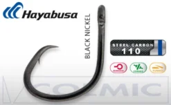 Hayabusa Sea HCRL 187 Circle Size 1 Black Nickel (4pcs)