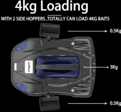 Boatman Leader Pro Voerboot Zwart
