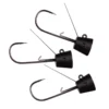 Reins NR Jig Head Guard Size 1/0 3,5gr Matt Black (3pcs)