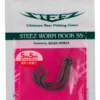 Daiwa Steez Worm Hook SS WKY Roofvis Haak #2/0 6 Stuks