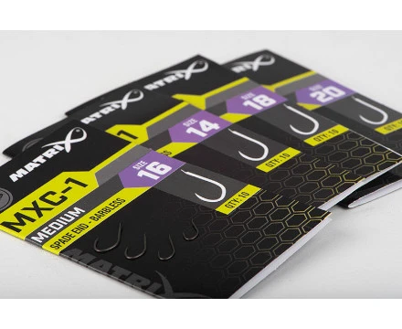 Matrix MXC-1 Barbless Spade End Witvishaken (10st) Maat 14 3 Matrix MXC-1 Barbless Spade End Witvishaken (10st) Maat 14 – Bild 3