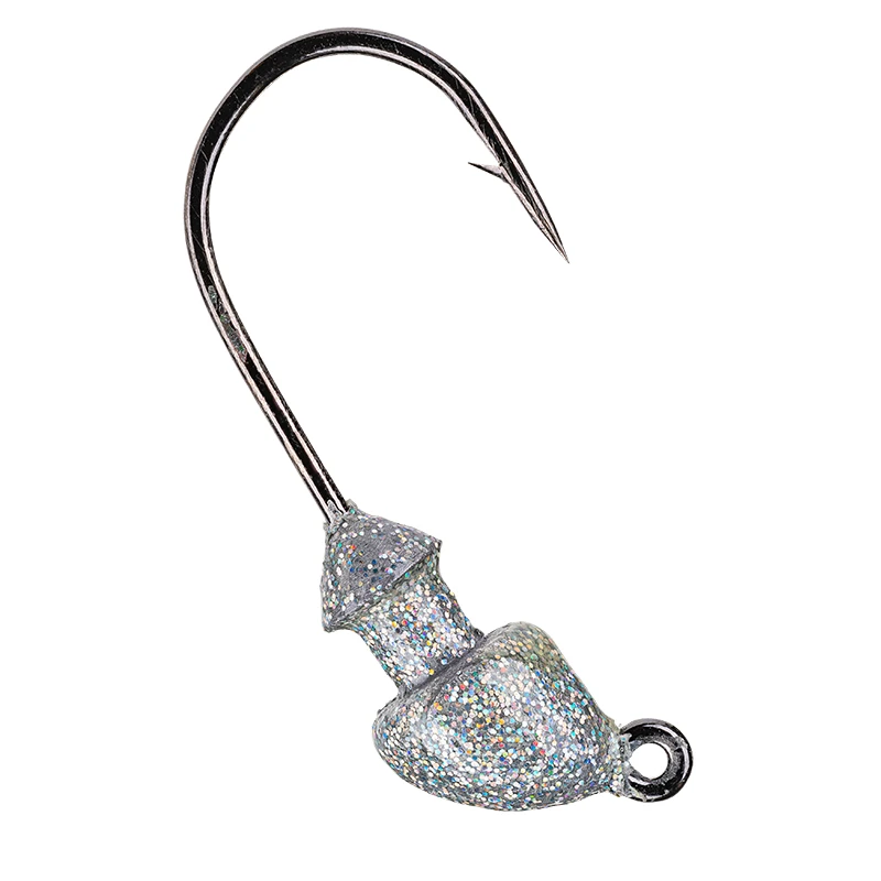 Strike King Baby Squadron Swimbait Jig Head 5,3gr Silver Bling (3 Stuks) 1 Strike King Baby Squadron Swimbait Jig Head 5,3gr Silver Bling (3 Stuks)