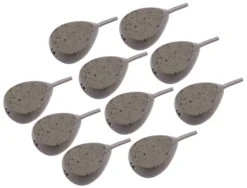 NGT Gecoat Camo Lood Inline Flat Pear 45g (10 Stuks)