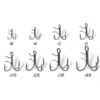 Quantum Claw Treble Hooks Mat Finish 4pcs Size 2