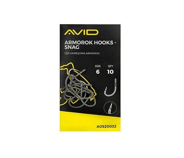Avid Carp Armorok Hooks Snag Size 6 (10 Stuks) 5 Avid Carp Armorok Hooks Snag Size 6 (10 Stuks) – Bild 5