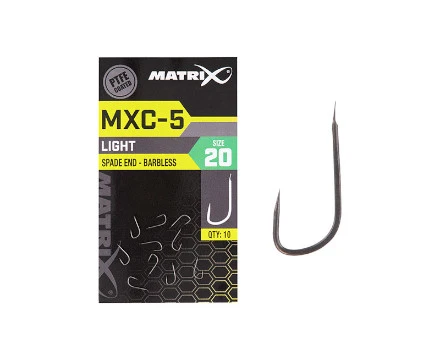 Matrix MXC-5 Barbless Spade End Witvishaken (10st) Maat 16 5 Matrix MXC-5 Barbless Spade End Witvishaken (10st) Maat 16 – Bild 5
